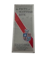 The Facts of Scottish Rite Masonic Freemasonry Literature w/Printed Map ... - $718.33 MXN