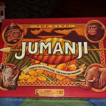 JUMANJI Board Game, Wood Play Pieces, Cardinal Games, Complete, Excellent - £7.19 GBP