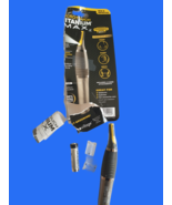 Microtouch Titanium Max Beard &amp; Hair Clipper Men's Black Cordless Non-Sl... - $12.99