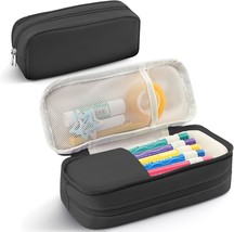 Pencil Case Large Capacity Pencil Pouch Holder Box Marker Storage Bag Desk  - $316.07 MXN
