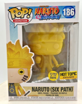 Funko Pop! Naruto Shippuden Naruto (Six Path) Hot Topic Exclusive #186 F10 - £59.01 GBP