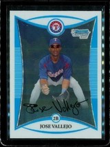 2008 Bowman Chrome Prospects Baseball Card BCP215 JOSE VALLEJO Texas Ran... - £6.72 GBP