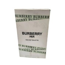 NEW Burberry Her by Burberry 3.3 oz EDT Perfume for Women - $62.22