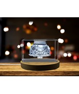 LED Base included | Just Married: 3D Engraved Crystal Wedding Car - $35.67 CAD+