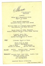 Hotel Casa Blanca Lunch Menu Montego Bay Jamaica British West Indies 1950 - £38.77 GBP