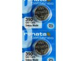 Renata 390 SR1130SW Batteries - 1.55V Silver Oxide 390 Watch Battery (10... - £4.77 GBP+