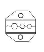 300-062 die set for rg6 rg58 bnc/tnc hex 300062 connectors eclipse  0001... - $278.63 MXN