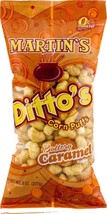 Martin's Dittos Buttery Caramel Flavored Corn Puffs- Three 8 oz. Bags - $26.68