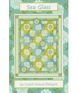 SEA GLASS Lap Quilt Pattern By Coach House Designs CHD 1122 - £1.76 GBP