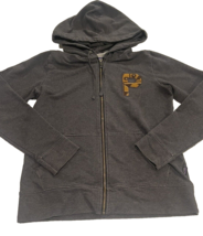 Patagonia Dark Gray Hoodie Full Zip Size Medium Large Wool P EUC Outdoor Lounge - £21.73 GBP