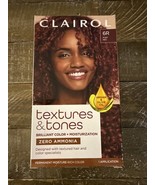 Clairol Textures And Tones Permanent Hair Color 6R Ruby Red - $423.19 MXN