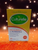 Culturelle Probiotics ULTIMATE BALANCE for Antibiotics 20 veg caps Exp 0... - $12.86