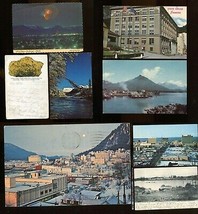 Alaska Postcard Lot 8 Cards Juneau Sitka Kenai River Anchorage Fireworks + - $19.79