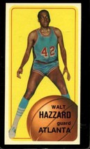 1970-71 Topps #134 Walt Hazzard Ex Hawks *X43226 - £3.85 GBP
