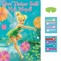 Tinker Bell and Fairies Party Game Birthday Party Supplies 2-8 Players New - £15.80 GBP