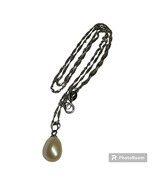 Vintage Sterling Silver 925 Pendant With Pearl - $89.57 CAD