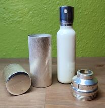 Vtg White Gold By Beauty Counselor Spray Glass Recharge Bottle 1 Oz NO P... - $50.88