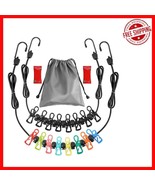 Lightweight Retractable Clothesline with Compressed Towels - Travel Frie... - $421.99 MXN