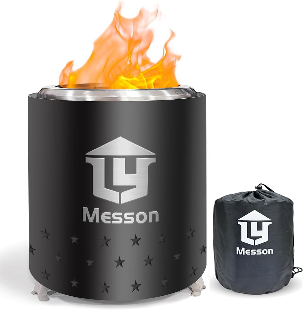 The 7 X 5 X 8-Inch Tabletop Fire Pit With Stand Is A Portable, Indoor-Ou... - $39.94