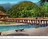 Arashiyama Bridge Kyoto Japan UNP Chrome Postcard L10 - £2.33 GBP