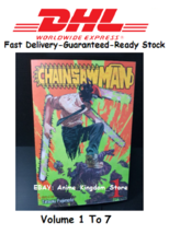Chainsaw Man Tatsuki Fujimoto Manga English Comic [Volume 1- 7 ] DHL EXP... - $99.90