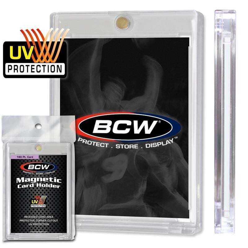 48 BCW Magnetic 180pt. Standard Sized Card Holders - $105.99