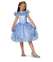 Licensed Disney&#39;s Princess Cinderella Child Halloween Costume Girl&#39;s Medium 7-8 - £17.81 GBP