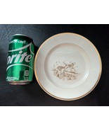 1978 Fitz &amp; Floyd The Hunt 2 Dogs 7 1/2 In Salad Plate White Gold FF 14 ... - €17,01 EUR