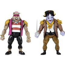 TMNT Pirate Rocksteady &amp; Bebop Action Figure 2-pack - £93.88 GBP