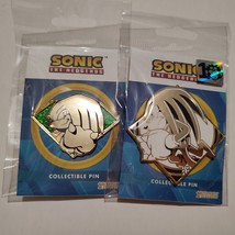 Sonic the Hedgehog 2x Knuckles The Echidna Enamel Pins Set - $26.11