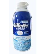 Gillette Series SENSITIVE COOL Shave Foam w/ Menthol 3X Protection 1 Can - £16.32 GBP