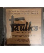 Faulks Detailed Duck And Goose Instructional CD-RARE VINTAGE COLLECTIBLE... - $2,890.77 MXN