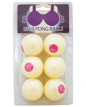 Boob Beer Pong Balls - Pack Of 6 - $6.44