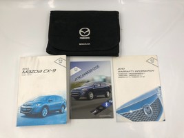 2010 Mazda CX-9 CX9 Owners Manual Handbook Set with Case OEM J02B25025 - $40.49