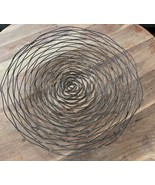 Large Artisan Rustic Copper Wire Design Accent Bowl Fruit Bowl Basket - $25.00