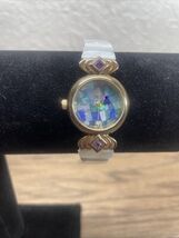 Lucoral Women's Vintage Diamond Mosaic Quartz Watch Estate Jewelry Find ... - $34.65