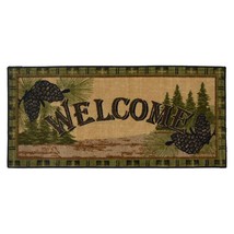 Lodge-Themed Pinecone Welcome Mat - $189.25 CAD