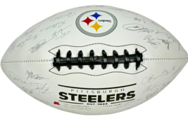 Pittsburgh Steelers Commemorative Printed-Autograph Football - AFC &amp; Sup... - $47.60 CAD