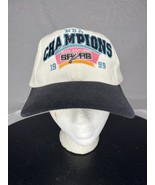 Vintage American Needle 1999 San Antonio Spurs NBA Champs Hat Cap SnapBack White - $25.00
