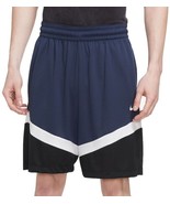 Nike Mens 8&quot; Dri-Fit Icon Basketball Shorts - NAVY/WHITE/BLACK - XXL/XL/... - £19.65 GBP