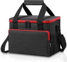 Adult Lunch Box for Men &amp; Women Insulated Bag 25 Liters 10.4&quot;L x 6.5&#39;&#39;W ... - $25.09 CAD