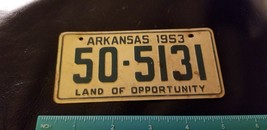 Vintage 1950’s Arkansas Bicycle License Plate - £44.75 GBP