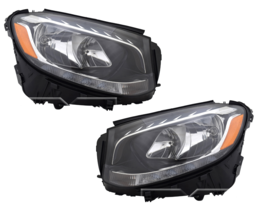 Fit Mercedes Benz Glc Suv 2016-2019 Left Right Headlights Head Lights Lamps Pair - £551.94 GBP