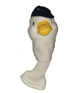 Aflac Duck Plush Golf Head Cover White/Blue/Yellow Logo Sock Puppet - £10.21 GBP