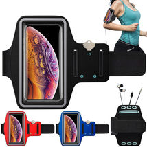 Sports Running Arm Band Cell Phone Case Holster for iPhone XS Max X XR 7 8 Plus - £12.64 GBP