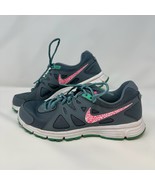 Nike Revolution 2 Gray &amp; Pink Running Shoes Sneakers Women&#39;s Sz US 7.5 E... - $41.19 CAD