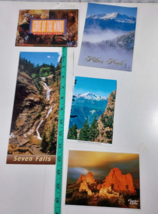 post cards lot of 5,  colarado, cave of the winds see photos ( A335) - $5.94