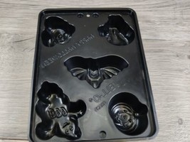 JELLO Brand Black Plastic gelatin MOLD Ice Cube Tray Kitchen Halloween P... - £4.70 GBP