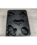 JELLO Brand Black Plastic gelatin MOLD Ice Cube Tray Kitchen Halloween P... - £4.71 GBP