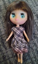 LPS BLYTHE Mini Doll Littlest Mini Blythe Brunette Hair *NO SHOES* - $24.20